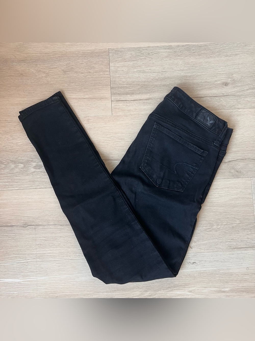 American Eagle Outfitters Black Skinny Jeggings - Stretch Slim Fit